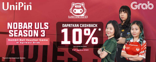 Nobar ULS Season 3 Sambil Beli Voucher Game di Aplikasi Grab — Cashback 10% s/d 10.000 OVO Points